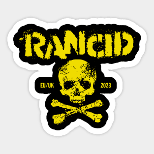 Rancid Tour 2023 Sticker